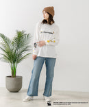 【CONVERSE/コンバース】×【TOM AND JERRY/トムとジェリー】両面プリント オーバーサイズ ロンT