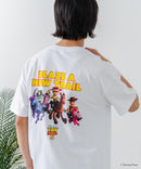 【TOY STORY/トイ・ストーリー】【限定オリジナルデザイン】半袖Tシャツ 綿100% ドロップショルダー ワンポイント バックプリント ディズニー ピクサー キャラクター クルーネック Disney ユニセックス