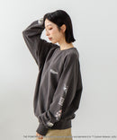 【DISCUS×THE POWERPUFF GIRLS】キャラクタープリントスウェットトレーナー メンズ レディース ユニセックス