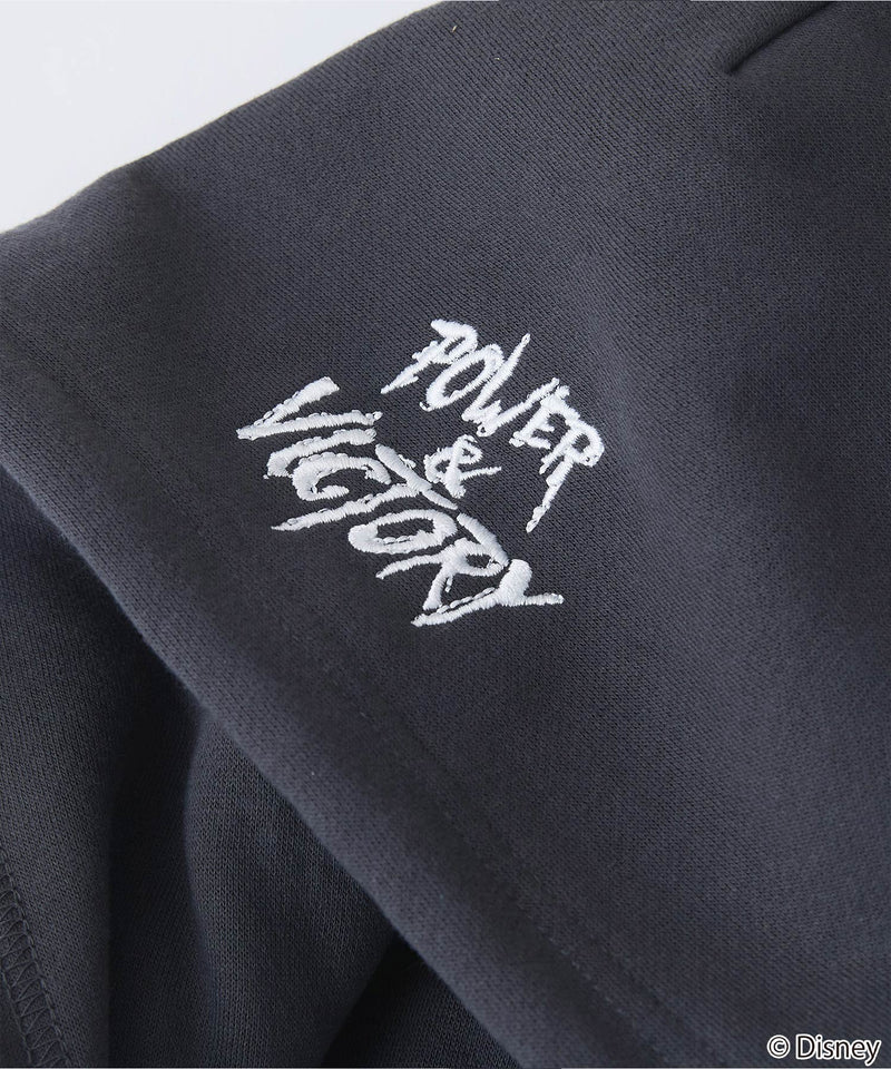 【DISNEY/ディズニー】＜ナイトメアー・ビフォア・クリスマス＞＜ディズニーヴィランズ＞ビッグシルエット 裏起毛 プルオーバーパーカー フーディー ドロップショルダー オーバーサイズ