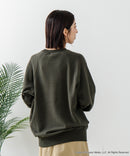 【DISCUS×Casper】キャラクタープリントスウェットトレーナー メンズ レディース ユニセックス