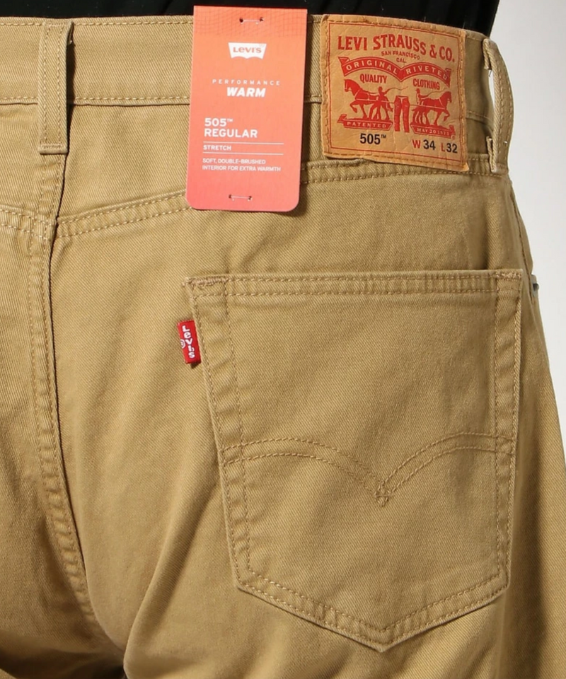 505 WARM カラー LEVI'S リーバイス