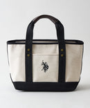 【U.S. POLO ASSN./ユーエスポロアッスン】リバイバルトート Sサイズ ミニトート キャンバス ロゴトートバッグ USPA-1862 ❘ジーンズメイト公式オンラインショップ