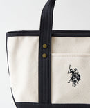 【U.S. POLO ASSN./ユーエスポロアッスン】リバイバルトート Sサイズ ミニトート キャンバス ロゴトートバッグ USPA-1862 ❘ジーンズメイト公式オンラインショップ