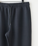 【BLUE STANDARD/ブルースタンダード】パフィースウェット バレルレッグパンツ ストレッチ 体型カバー 春服