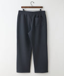 【BLUE STANDARD/ブルースタンダード】パフィースウェット バレルレッグパンツ ストレッチ 体型カバー 春服