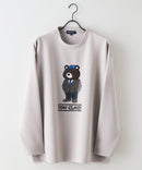 【BLUE STANDARD/ブルースタンダード】パフィースウェット 部分刺繍クルーネック トレーナー ストレッチ 春服 ❘ジーンズメイト公式オンラインショップ