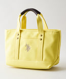 【U.S. POLO ASSN./ユーエスポロアッスン】リバイバルトート Sサイズ ミニトート キャンバス ロゴトートバッグ USPA-1862 イエロー FREE ❘ジーンズメイト公式オンラインショップ