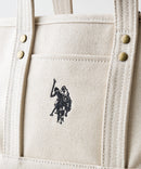 【U.S. POLO ASSN./ユーエスポロアッスン】リバイバルトート Sサイズ ミニトート キャンバス ロゴトートバッグ USPA-1862 ❘ジーンズメイト公式オンラインショップ