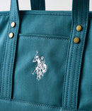 【U.S. POLO ASSN./ユーエスポロアッスン】リバイバルトート Sサイズ ミニトート キャンバス ロゴトートバッグ USPA-1862 ❘ジーンズメイト公式オンラインショップ