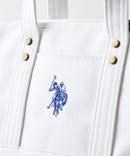 【U.S. POLO ASSN./ユーエスポロアッスン】リバイバルトート Sサイズ ミニトート キャンバス ロゴトートバッグ USPA-1862 ❘ジーンズメイト公式オンラインショップ