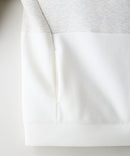 【BLUE STANDARD/ブルースタンダード】パフィースウェット バイカラー プルオーバーパーカー フーディー ストレッチ 春服