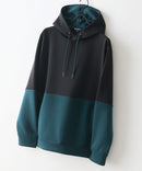 【BLUE STANDARD/ブルースタンダード】パフィースウェット バイカラー プルオーバーパーカー フーディー ストレッチ 春服