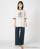 TOM AND JERRY トムとジェリー Tシャツ オリジナルデザイン ジェリー タフィー ドロップショルダー ビッグシルエット ユニセックス キャラクター ❘ジーンズメイト公式オンラインショップ