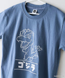 【GODZILLA/ゴジラ】【コットン100％のしっかりした生地 親子でお揃いコーデにも！】KIDS オリジナルデザイン 刺繍Tシャツ ゴジラ キングギドラ メカゴジラ コラボ 特撮 映画 キャラT オーバーサイズ 130 140 150 160