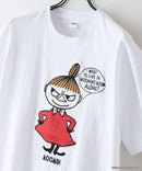 【ムーミン】 【綿100%のしっかりした生地】オリジナルデザイン キャラクター刺繍Tシャツ リトルミイ ニョロニョロ 大人カジュアル ユニセックス