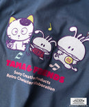 【タマ＆フレンズ～うちのタマ知りませんか？】オリジナルデザインTシャツ バイキンくん 刺繍 ドロップショルダー ユニセックス