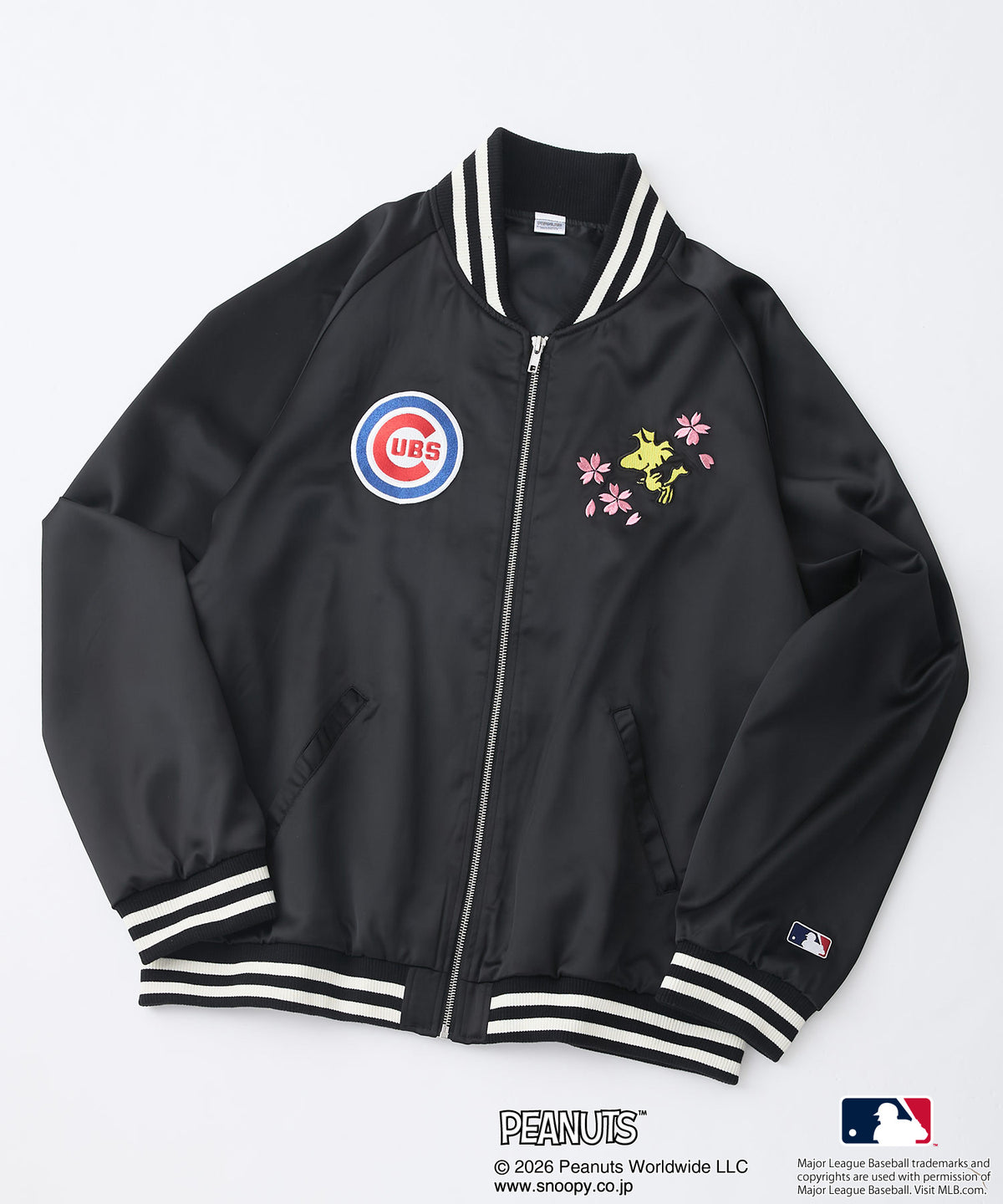 PEANUTS×MLB】オリジナルデザイン 和柄スカジャン ドジャース
