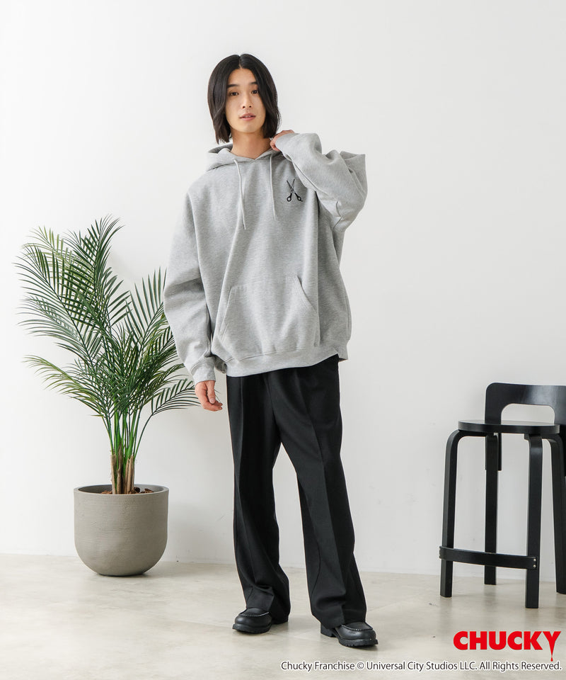 【CHUCKY/チャッキー】オリジナルデザイン 裏起毛パーカー フーディー CHUCKY チャッキー ティファニー