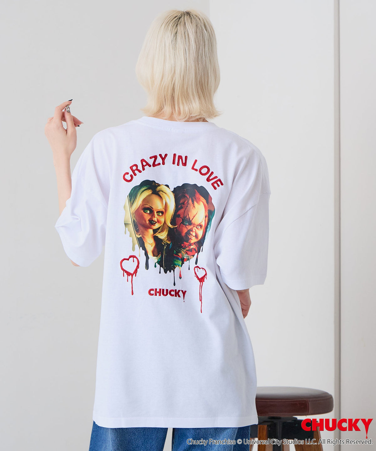 【チャッキー】Tシャツ③  Lサイズ Amazon.co.jp: Tシャツ チャッキー チャイルドプレイ ホラー映画