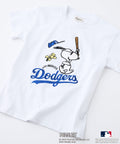 【PEANUTS×MLB】オリジナルデザイン KIDS Ｔシャツ ヤンキース ドジャース カブス 130 140 150 160 親子お揃いコーデ zo