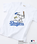 【PEANUTS×MLB】オリジナルデザイン KIDS Ｔシャツ ヤンキース ドジャース カブス 130 140 150 160 キャラクター 親子お揃いコーデ zo