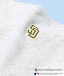 Looney Tunes × MLB  オリジナルデザイン 裏起毛クルーネックスウェット