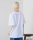 【タマ＆フレンズ～うちのタマ知りませんか？】オリジナルデザインTシャツ バイキンくん 刺繍 ドロップショルダー ユニセックス