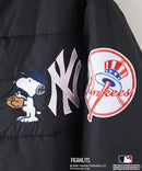 【PEANUTS×MLB】オリジナルデザイン ナイロンパファージャケット 中綿ジャケット ヤンキース ドジャース ホワイトソックス