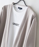 【BLUE STANDARD/ブルースタンダード】パフィースウェット ボタンレスカーディガン ロンT 2点セット ストレッチ 春服 ❘ジーンズメイト公式オンラインショップ