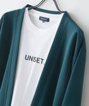 【BLUE STANDARD/ブルースタンダード】パフィースウェット ボタンレスカーディガン ロンT 2点セット ストレッチ 春服 ❘ジーンズメイト公式オンラインショップ