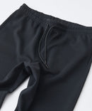 【BLUE STANDARD/ブルースタンダード】パフィースウェット バレルレッグパンツ ストレッチ 体型カバー 春服