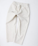 【BLUE STANDARD/ブルースタンダード】パフィースウェット バレルレッグパンツ ストレッチ 体型カバー 春服