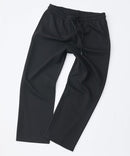 【BLUE STANDARD/ブルースタンダード】パフィースウェット バレルレッグパンツ ストレッチ 体型カバー 春服