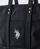 【U.S. POLO ASSN./ユーエスポロアッスン】リバイバルトート Mサイズ ミニトート キャンバス ロゴトートバッグ ❘ジーンズメイト公式オンラインショップ