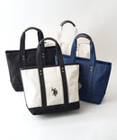 【U.S. POLO ASSN./ユーエスポロアッスン】リバイバルトート Mサイズ ミニトート キャンバス ロゴトートバッグ ❘ジーンズメイト公式オンラインショップ