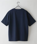 【BLUE STANDARD/ブルースタンダード】ドライリップル 切り替えデザインTシャツ 吸水速乾 ストレッチ イージーケア さらさら快適 カットソー