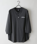 【BRKNHOME/ブロークンホーム】×【ZERO STAIN/ゼロステイン】コラボ ７分袖 ヘンリーネック Ｔシャツ ❘ジーンズメイト公式オンラインショップ