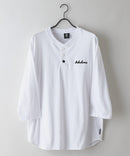 【BRKNHOME/ブロークンホーム】×【ZERO STAIN/ゼロステイン】コラボ ７分袖 ヘンリーネック Ｔシャツ ❘ジーンズメイト公式オンラインショップ