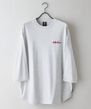 【BRKNHOME/ブロークンホーム】×【ZERO STAIN/ゼロステイン】コラボ ７分袖 裾ラウンド クルーネック ベースボール Ｔシャツ ❘ジーンズメイト公式オンラインショップ