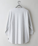 【BRKNHOME/ブロークンホーム】×【ZERO STAIN/ゼロステイン】コラボ ７分袖 裾ラウンド クルーネック ベースボール Ｔシャツ ❘ジーンズメイト公式オンラインショップ