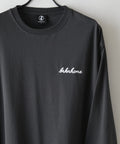 【BRKNHOME/ブロークンホーム】×【ZERO STAIN/ゼロステイン】コラボ ７分袖 裾ラウンド クルーネック ベースボール Ｔシャツ スミクロ ❘ジーンズメイト公式オンラインショップ