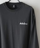 【BRKNHOME/ブロークンホーム】×【ZERO STAIN/ゼロステイン】コラボ ７分袖 裾ラウンド クルーネック ベースボール Ｔシャツ スミクロ ❘ジーンズメイト公式オンラインショップ