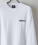 【BRKNHOME/ブロークンホーム】×【ZERO STAIN/ゼロステイン】コラボ ７分袖 裾ラウンド クルーネック ベースボール Ｔシャツ ホワイト ❘ジーンズメイト公式オンラインショップ