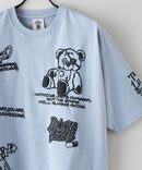 総柄 プリント オーバーサイズ Tシャツ【DESERT SPORTSWEAR:デザートスポーツウェア】