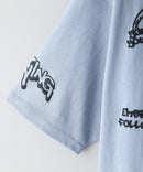 総柄 プリント オーバーサイズ Tシャツ【DESERT SPORTSWEAR:デザートスポーツウェア】