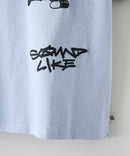 総柄 プリント オーバーサイズ Tシャツ【DESERT SPORTSWEAR:デザートスポーツウェア】