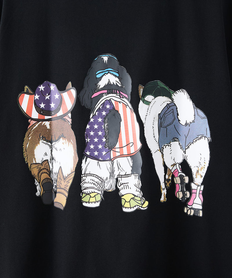 【CORISCO/コリスコ】アニマル プリント Tシャツ