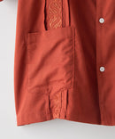 麻 レーヨン キューバシャツ【ROUGH TRADE/ラフトレード】