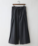 【BRKNHOME/ブロークンホーム】2タック ドレープ スカートパンツ ワイドパンツ スラックス 袴パンツ ❘ジーンズメイト公式オンラインショップ